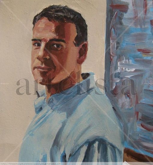 Autorretrato Acrylic Canvas Portrait