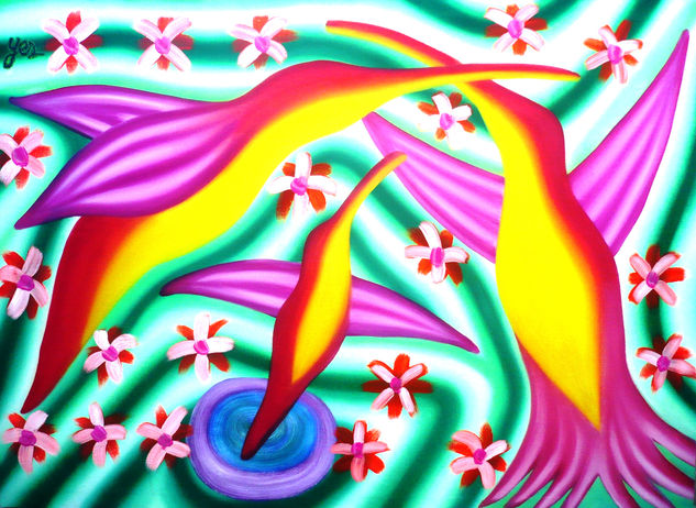 VIDA NUEVA Oil Canvas Others