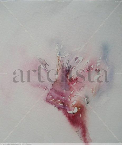 FLOR I Watercolour Paper Floral Painting