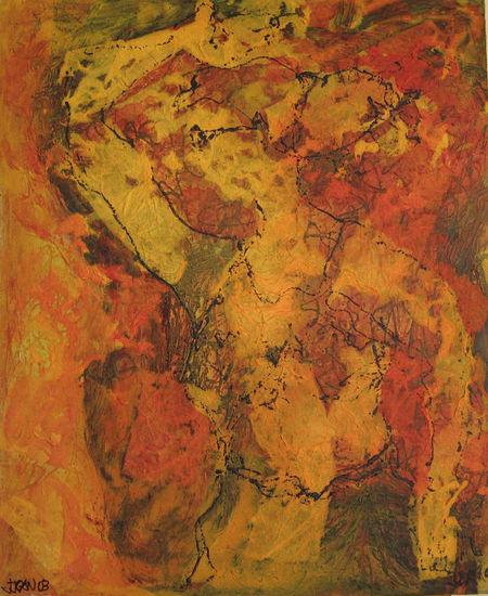 La Martirio_1_2003 Oil Canvas Figure Painting