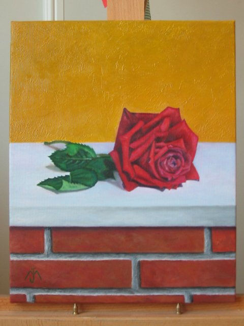 rosa roja