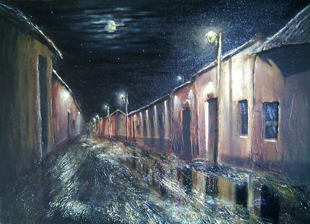 invierno altiplanico Oil Canvas