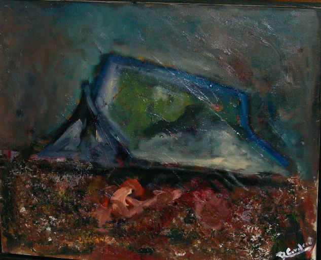 De la Serie Tepuy "Ilu Tepuy y Sabana" Oil Canvas Landscaping