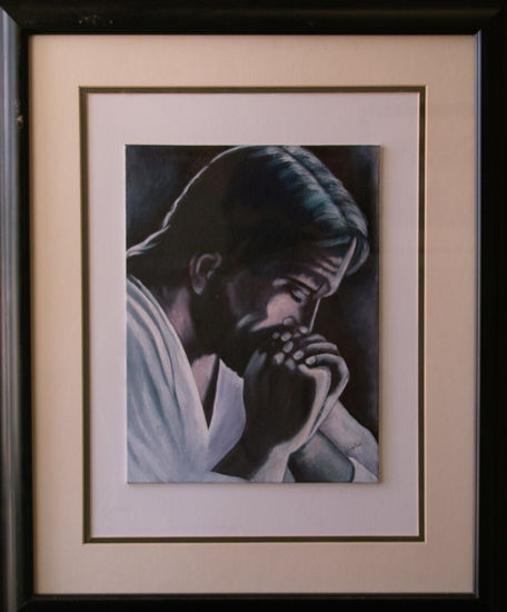 Jesus Oil Canvas Landscaping