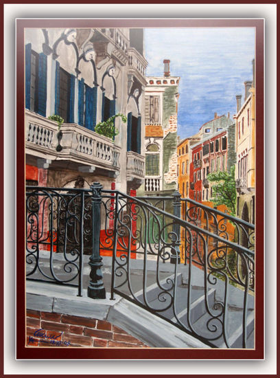 Venecia sin góndolas Watercolour Paper Landscaping