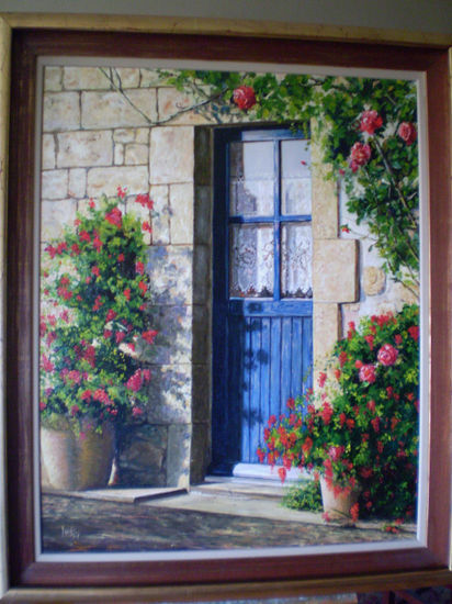 Primavera en Cotignac Oil Canvas Landscaping