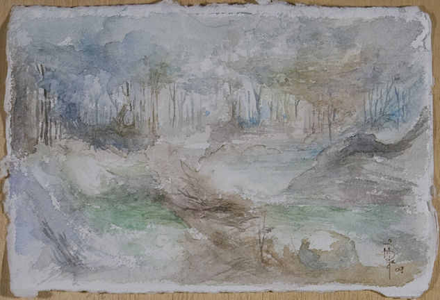 claro del bosque Watercolour Paper Landscaping