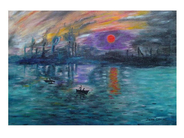 Homenaje a Monet Oil Canvas