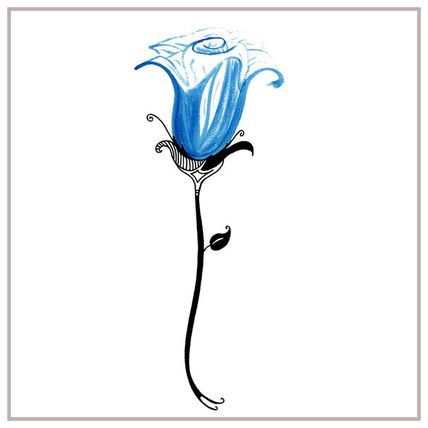 Flor azul