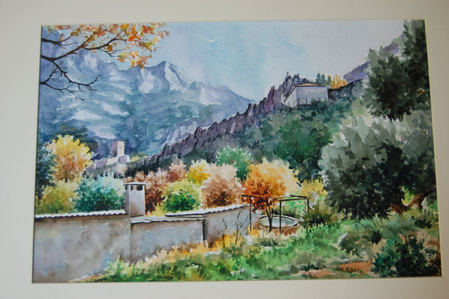 cazorla Acuarela Papel Paisaje