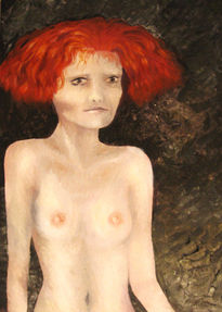 Mujer pelirroja