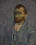 interpretación de un autoretrato de Van Gogh