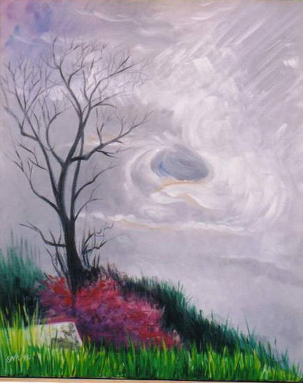 tras la tempestad llega la calma Oil Canvas Landscaping