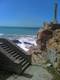 Escalera al mar