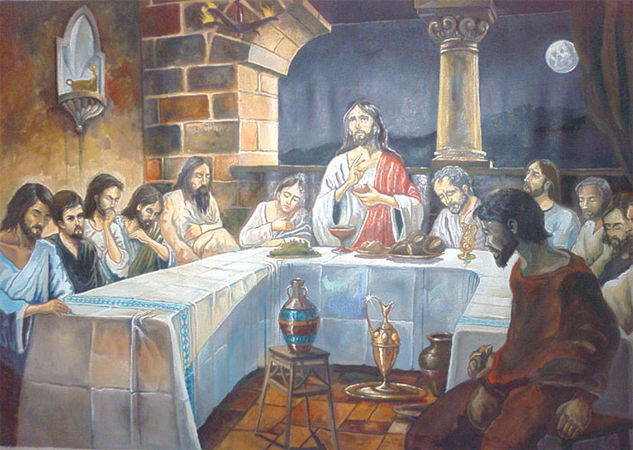 Última Cena Oil Canvas Landscaping