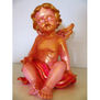 angel del color rosa