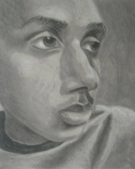 AUTO RETRATO Charcoal