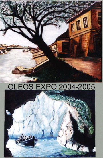 DOS EN UNO Oil Canvas Landscaping