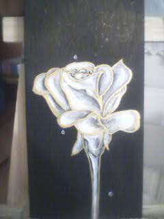 llanto de una rosa