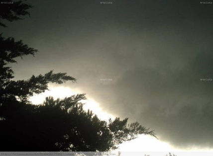 Contraluz y tormenta