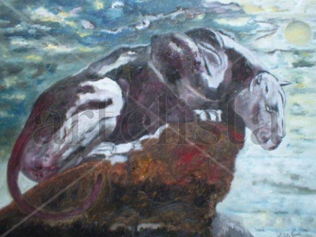 Pantera Oil Canvas Animals