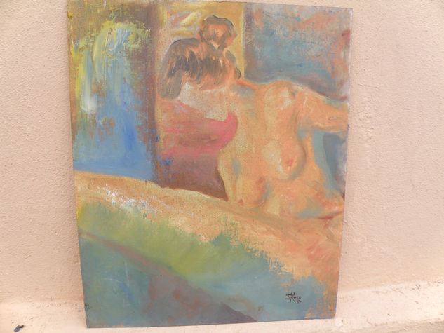 DESNUDO Oil Panel Nude Paintings