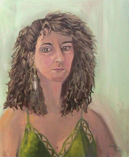 autorretrato Oil Canvas Figure Painting