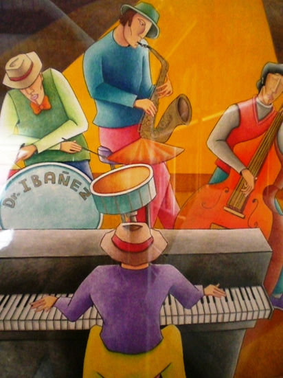 BANDA JAZZ 2006 Oil Canvas Landscaping