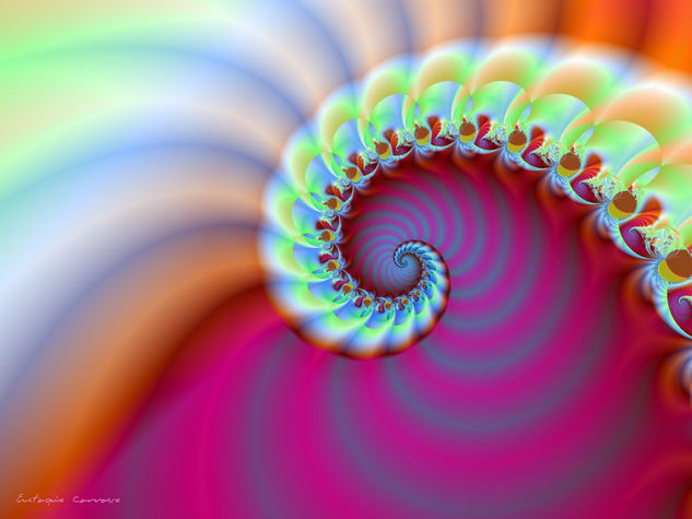 Espiral en el cielo de Nuxeriotex 