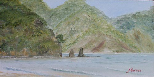 Playa blanca Oil Canvas Landscaping