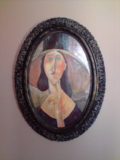 Modigliani 2 Oil Canvas Portrait