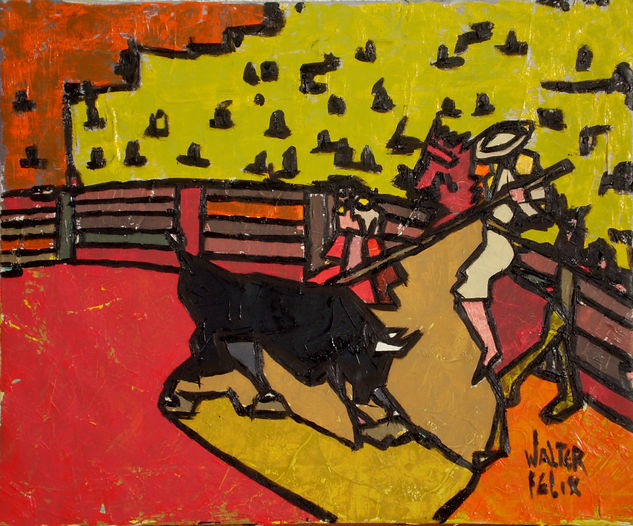 TAUROMAQUIA Oil Canvas Landscaping