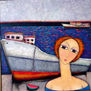 la mujer del barco