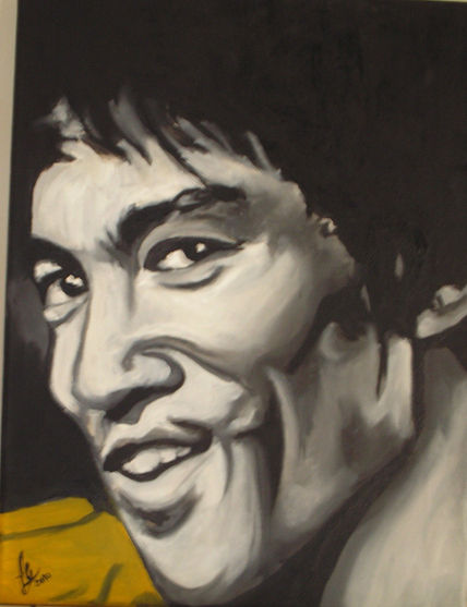 Retrato de Bruce Lee
