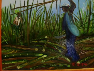 SAFRA Oil Canvas Landscaping