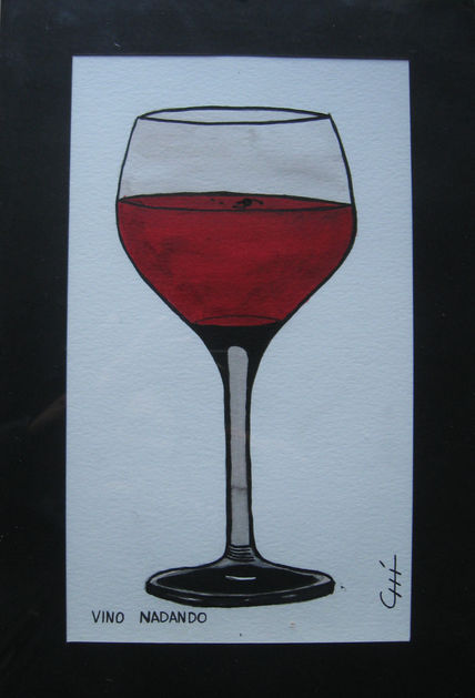 Vino nadando