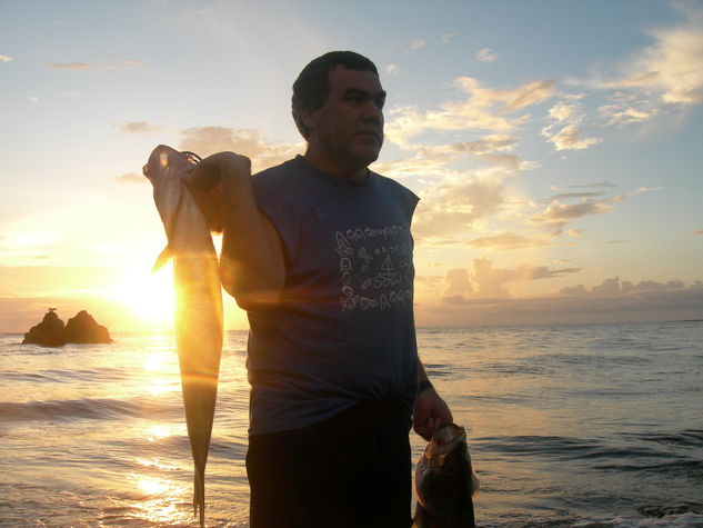 PESCANDO EN TORTUGUERO, 16 DE SETIEMBRE DEL 2009 