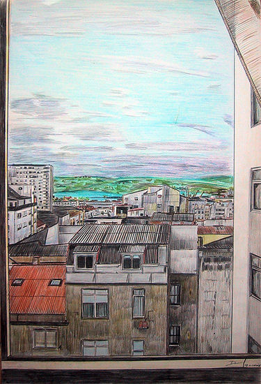 Vista de A Coruña Pencil