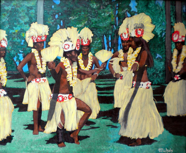 Groupe folklorique tahitien