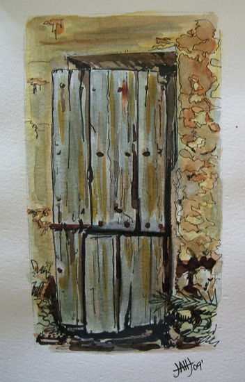 Puerta Mixed Media