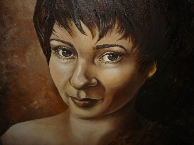 Auto-retrato Oil Canvas Portrait