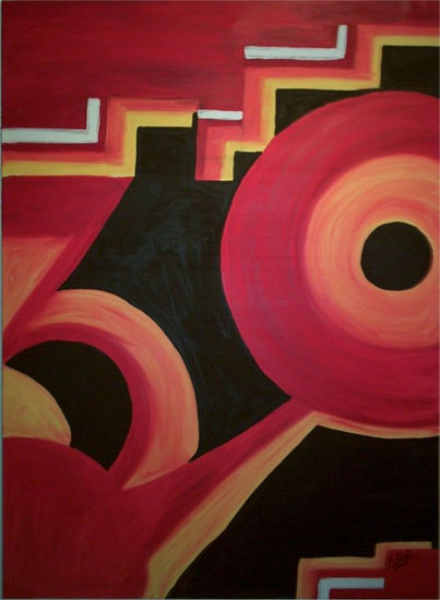 La tetera Oil Canvas