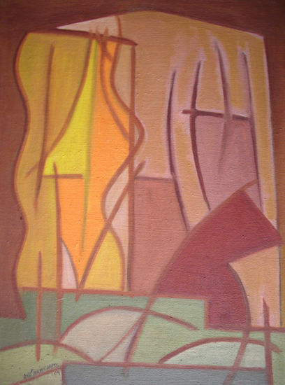 Abstracto Oil Canvas Others