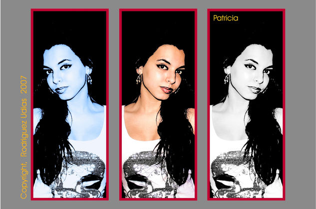 Patricia, Tríptico Publicidad y moda Color (Digital)