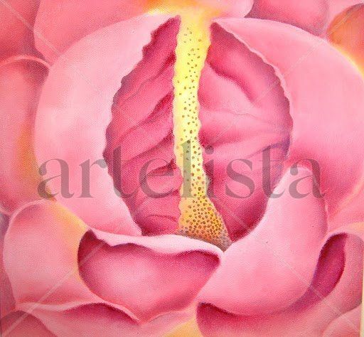 Misterio Oil Canvas Floral Painting