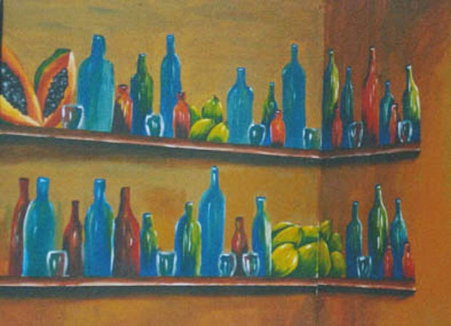 Mural Bar Acrílico Otros Bodegones