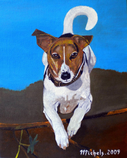 Ein anderer Hund Acrylic Canvas Animals