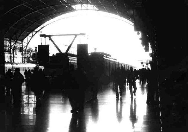 Estación de trenes 2 Architecture and Interiorism Black and White (Manual)