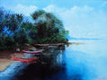paisaje lago de yojoa