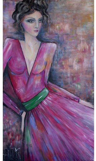 figura Acrylic Panel Figure Painting